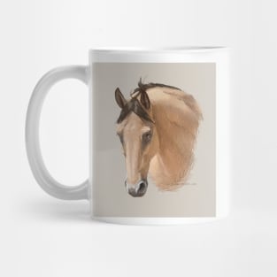 Buckskin Horse Mug